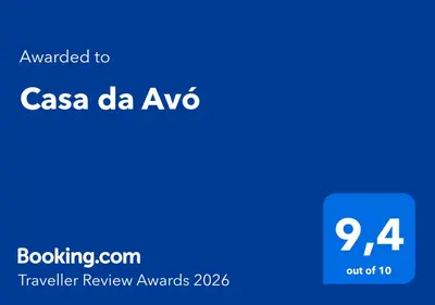 a blue rectangle with the words caasa da awo on it at Casa da Avó in Machico