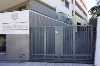 a building with a gate in front of a building at Agustin's House in Funchal