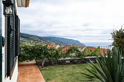a view from the balcony of a house at Namastê House II in Funchal