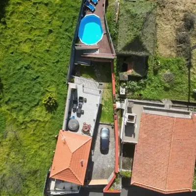 Casa do terno com piscina