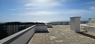 a balcony with a view of the ocean at Infante Sunset Funchal by Rentallido in Funchal