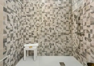 a bathroom with a shower and a sink at Better Together Funchal I in Funchal