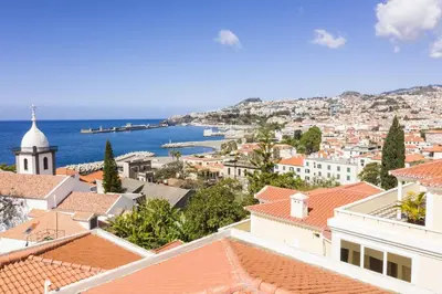 a view of the city of dubrovnik from above at Apartment - The Historical Center of Funchal in Alojamento Local in Funchal