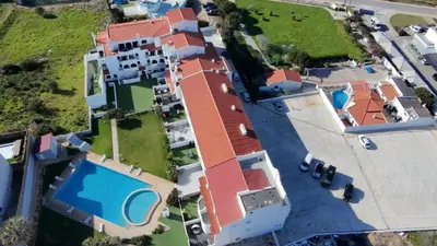 a playground with a slide and a slideintend at Beach & House''Villa Maria'' 5 min to Mareta Beach in Sagres