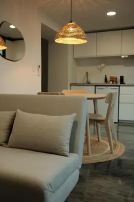 a living room with a couch and a table at CASA15 Guesthouse Funchal in Funchal