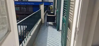 a view of a stairway of a building at Machico Heart Suites in Machico