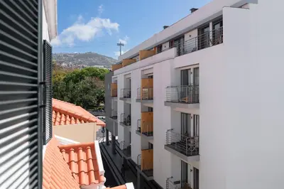 a view from the balcony of a building at Apartamento do Carmo by An Island Apart in Funchal