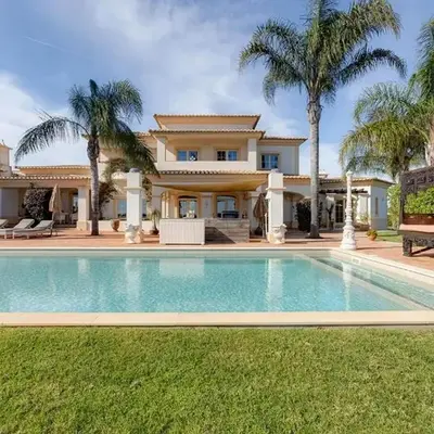 Luxury villa with gym