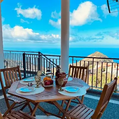 BoaVista- 2 bed house -COSY PANORAMIC -SEA - MOUNTAIN VIEW