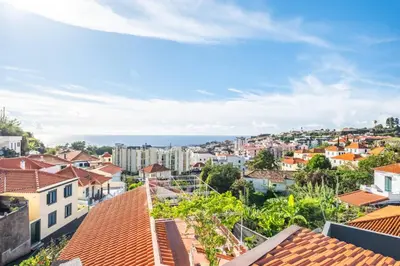 a city view from the roof of a building at Balcoes in Funchal