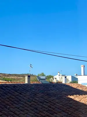 a view of the roof of a house at Casa da Aldeia in Bensafrim