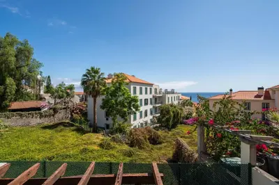 a view from the balcony of a building at Bela de Santiago I by An Island Apart in Funchal