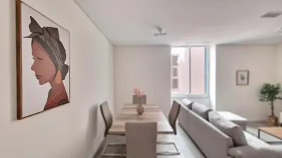 a dining room with a table and chairs at Carmo City Palace by LovelyStay in Funchal