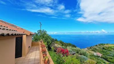 a house with a view of the ocean at Garden of Eden by LovelyStay in Ponta Delgada