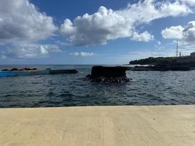 a view of a body of water with at Casa dos Anjos in Vila do Porto