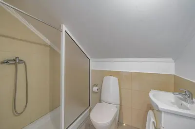 a bathroom with a shower and a toilet and a sink at Villa Atlantic Sunset by Villa Plus in Funchal