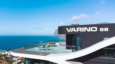 a sign on the side of a building with the ocean at Majestic Penthouse View by Atlantic Holiday in Funchal