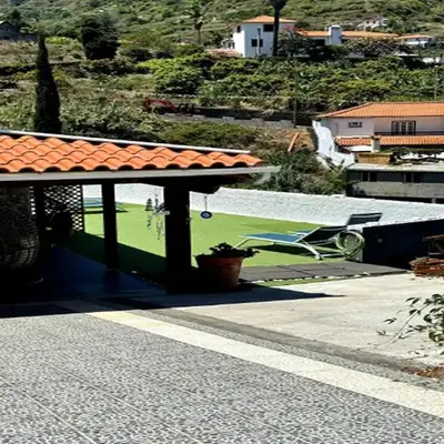 Holiday home in Porto da Cruz with garden