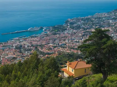 a view of the amalfi coast at Villa Nobrega by Holiday Rental Madeira in Funchal