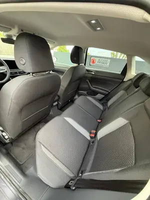 a rear seat of a car with the back seatsktop at Varandas do Atlântico in Câmara de Lobos
