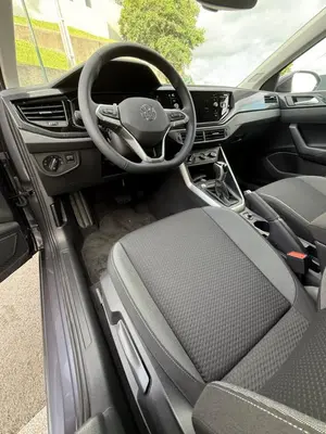 a view of the cockpit of a audi car at Varandas do Atlântico in Câmara de Lobos