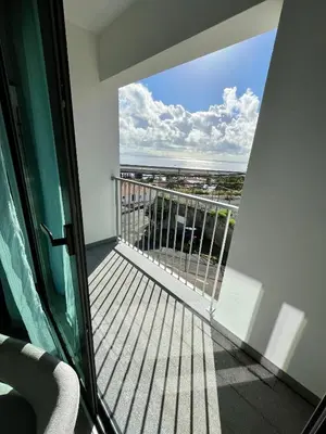 a balcony with a view of the ocean at SCIROCCO SUITES Madeira - Ocean View in Água de Pena
