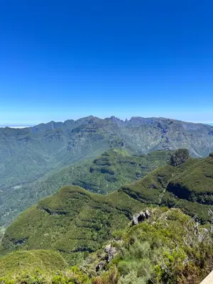 a view from the top of a mountain at Casa Nova - Maison avec garage, terrasse & Balcon in Ponta do Sol