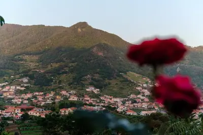 a view of a village on a mountain at GuestReady - A charming experience in Madeira in Machico