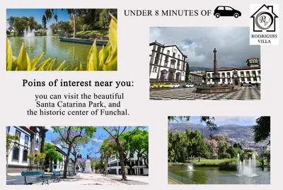 points of interest near you you can visit the beautiful santa clara park at RODRIGUES ViLLA in Funchal
