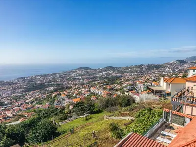 a view of the city from the hill at Skyline Heights by Homie in Funchal