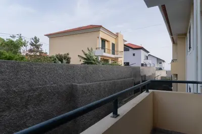 a view from the balcony of a building at Village Sun House - Porto Moniz in Porto Moniz