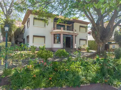 a house with a lot of plants in front of it at Francisco's in Funchal