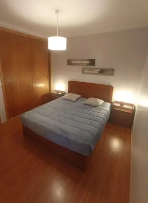a bedroom with two bunk beds and a window at Village Sea House - Porto Moniz in Porto Moniz