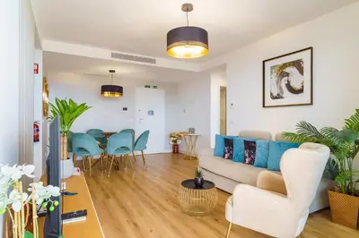 a living room with a couch and chairs and a table at GuestReady - The perfect place to relax in Funchal in Funchal