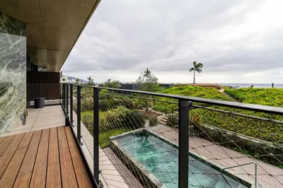 a view from the balcony of a house at Savoy Residence Monumentalis N&N by LM&AC Signature in Funchal