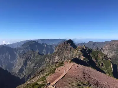 a view of the grand canyon from the top of a mountain at Sol & Mar Casa Branca in Funchal