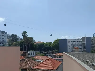 a view from the roof of a building at Tulip Apartments Funchal by Mercado dos Lavradores com AC in Funchal