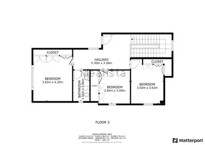 a floor plan of a house at Villa Michelangelo in Câmara de Lobos