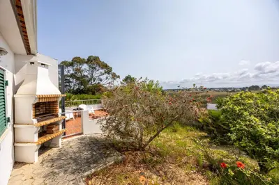 a view from the balcony of a house at Casa Salácia in Aljezur