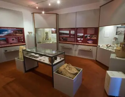 a museum with many different types of artifacts on display at The Studio in Aljezur