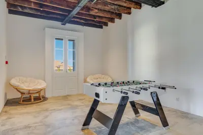 a table with legos on it in a room at Luxury Quinta Rosa by Holiday Rental Madeira in Funchal
