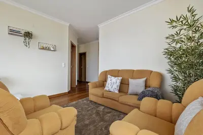 a living room with a couch and two chairs at Amendoeira Residence by Homie in Ponta do Sol