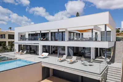 an image of a house with a swimming pool at Villa Vanguard by Destination Algarve in Montinhos da Luz