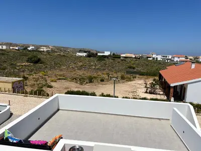 a view from the roof of a house at Casa Tonel in Bordeira