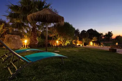 an overhead view of a house with a horse on it at Casa de campo com vista extraordinária - Casa Isabel in Luz
