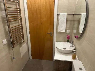 a bathroom with a sink and a mirror at Refúgio Ponta do Sol - Madeira Inn Group in Ponta do Sol