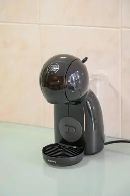 a coffee maker is sitting on a counter at Gorete Apartment 2 by Mth in Funchal
