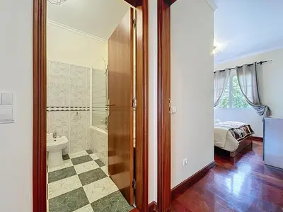 a bathroom with a shower and a toilet and a sink at Gaula Family Haven by Atlantic Holiday in Gaula