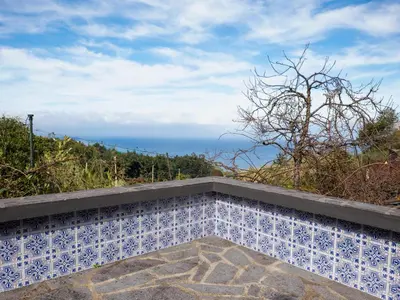 a pool with a view of the ocean at Casa Do Senhor, By OP in São Vicente