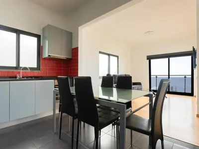 a house with a red line around it at Skyline Villas RC in Arco da Calheta
